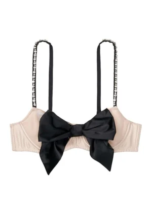 Бюстгалтер Victoria's Secret Dream Angels Wicked Unlined Sheer Mesh & Bow Balconette Bra