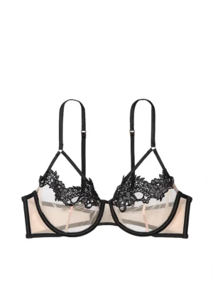 Бюстгалтер Victoria's Secret Very Sexy Luxe Lingerie Unlined Dragon Lace Balconette Bra