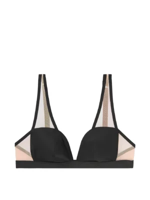 Бюстгалтер Victoria's Secret LUXE Lingery Unlined Mesh Plunge Bra