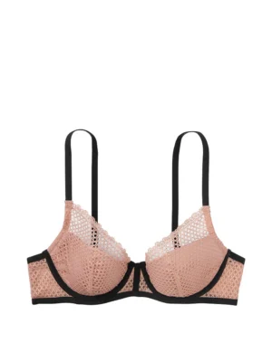 Бюстгалтер Victoria's Secret Fishnet Underwire Padded Push Up Bra