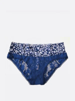 Трусики Victoria's Secret Lace Hipster Panty Blue
