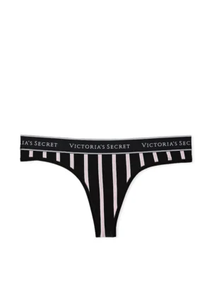 Трусики Victoria's Secret Cotton Logo Thong Panty