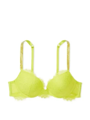 Бюстгалтер Victoria's Secret Chain Strap Lace Push-Up Bra Limelight