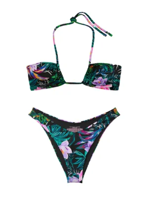 Купальник Victoria's Secret Multiway Halter Top Side Tie Brazilian Bikini