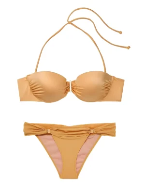 Купальник Victoria's Secret Bando Swim Gold