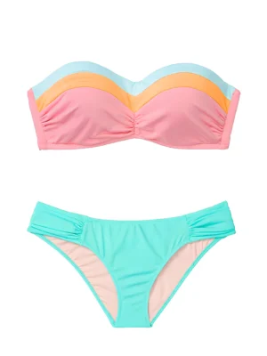 Купальник Victoria's Secret Pink Bando Swim