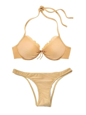 Купальник Victoria's Secret Bando Swim Gold
