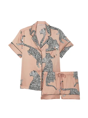 Піжама Victoria's Secret Satin Short Pajama Set Print
