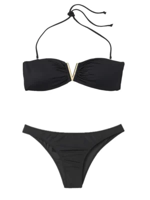 Купальник Victoria's Secret V-splice Hardware Bandeau Top & Itsy Bikini
