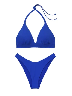 Купальник Victoria's Secret Swim Essential Halter Bikini Top & Brazilian Bikini Bottom