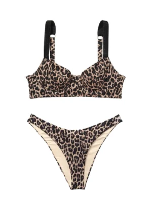 Купальник Victoria's Secret Bando Swim Leopard
