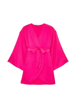 Халат Victoria's Secret Satin Satin Short Robe