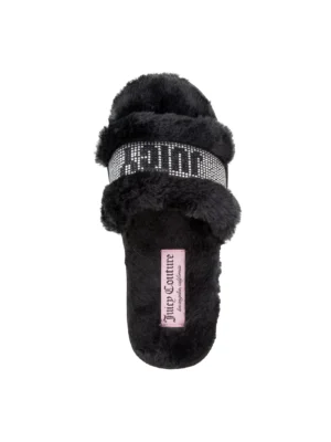 Домашні капці Juicy Couture Faux Fur Slip-On Slippers