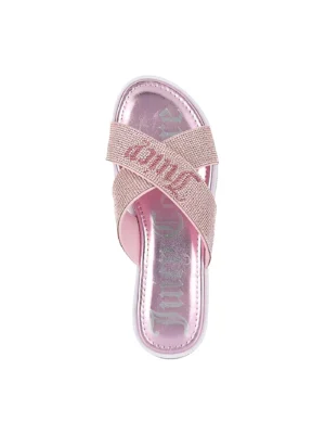 Домашні капці Juicy Couture Slipper Rose With Rhinestone