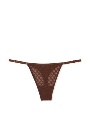 Icon Lace String Thong Panty Victoria’s Secret Ganache