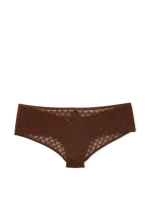 Icon Lace Cheeky Panty Lipstick Victoria’s Secret ganache